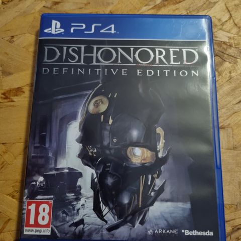 Strøkent PS4 Dishonored Definitive Edition