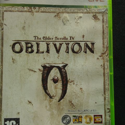 Xbox 360 the elderly scrolls IV Oblivion tilsalgs