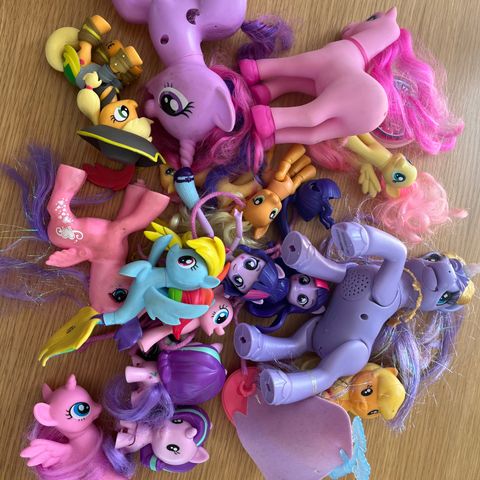 Masse my little pony stash selges billig