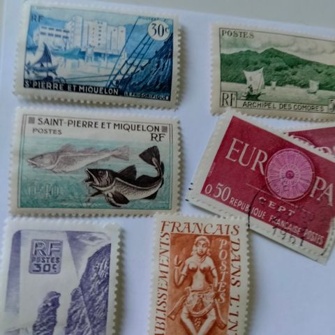Franske frimerker