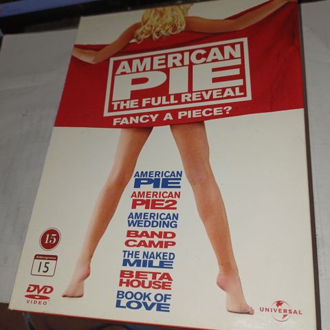 American Pie the full Reveal, på dvd