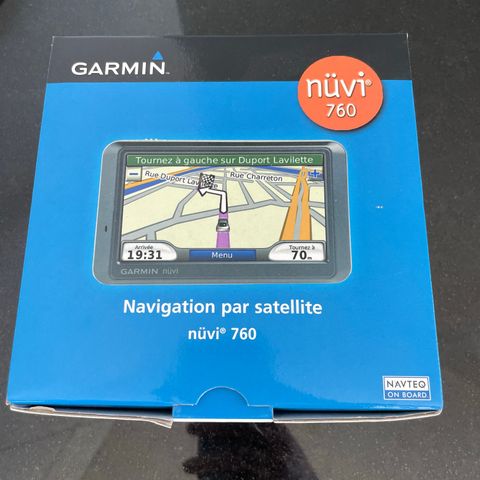 Garmin 760 navigasjon