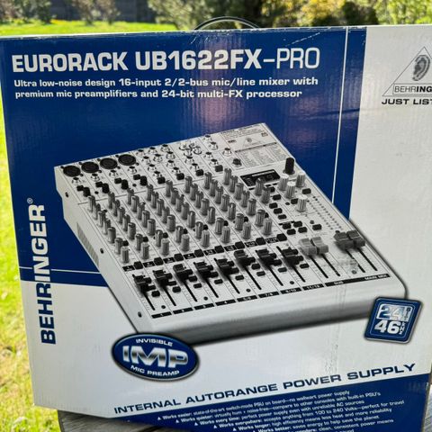 Eurorack UB 1622FX-Pro