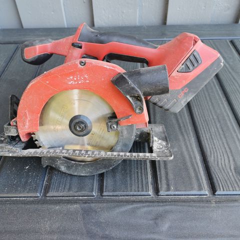 Hilti sirkelsag m/ batteri