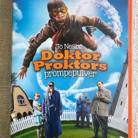 Doktor Proktors Prompepulver  , DVD, Norsk tekst og tale.