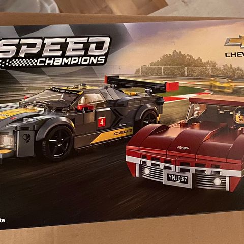 LEGO speed 76903 Chevrolet Corvette C8.R og 1969 Chevrolet Corvette