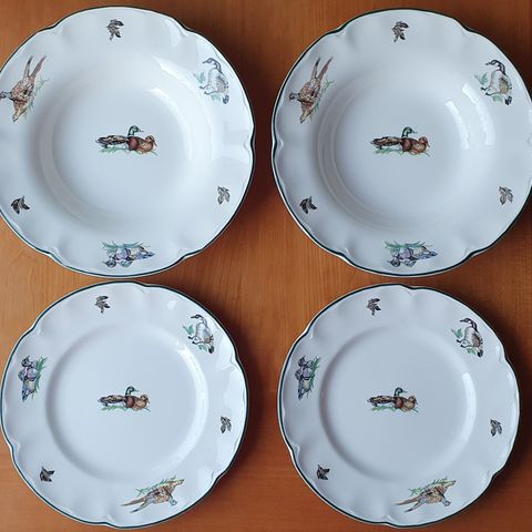 4 deler fra Vintage-servise BROOKSHIRE by Johnson Brothers DUCKS🦆