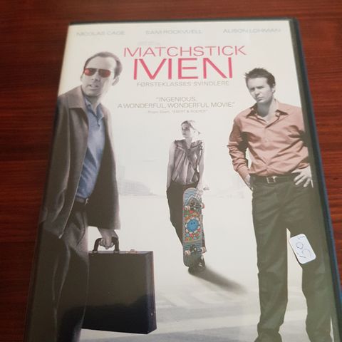 Matchstick Men med Nicolas Cage