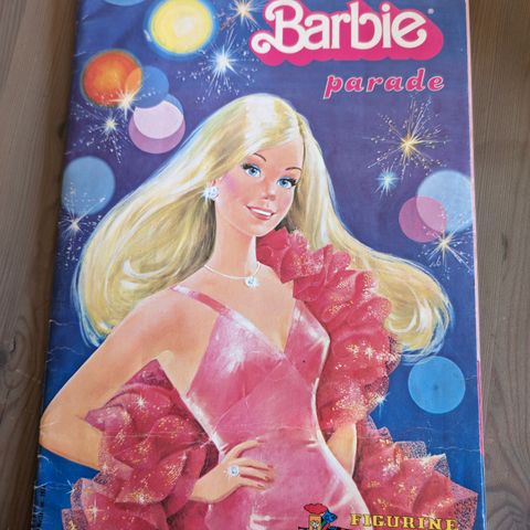 Barbie samlehefte fra Figurine Panini, 1982.