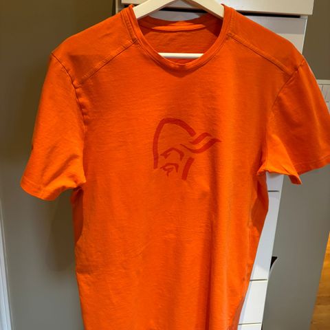 Norrøna t-shirt, orange Str  S