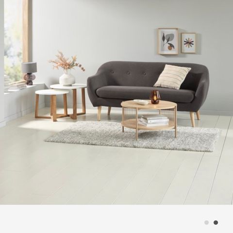 Sofa EGEDAL 2,5-seter grå stoff