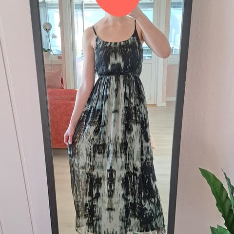 Nydelig boho maxikjole/sommerkjole