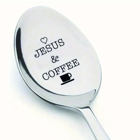 Jesus & Coffe skjeer - nye (20 stk)