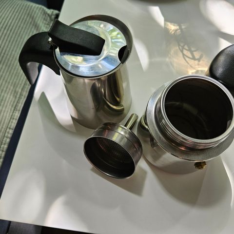 Kaffe Moka Pot rustfritt stål