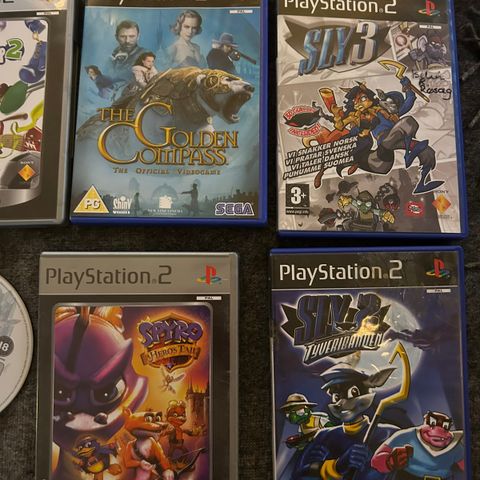 PlayStation 2 spill og DS cover