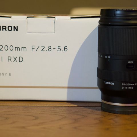 Tamron 28-200mm f/2.8-5.6 Di III RXD for Sony E