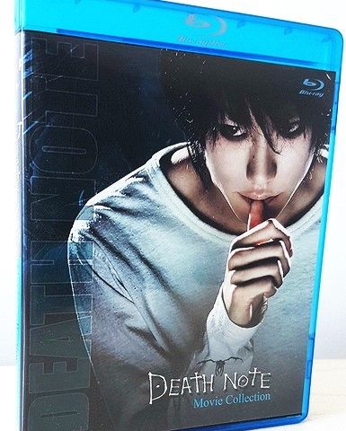 "Death Note - Movie Collection" blu-ray.