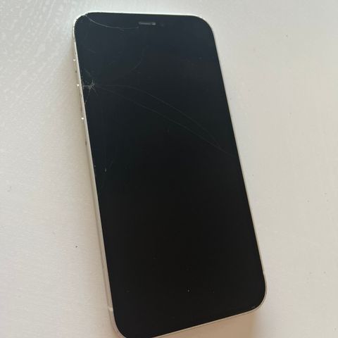 Iphone 12 mini, med knust skjerm