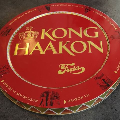 Freia- Kong Haakon konfektboks