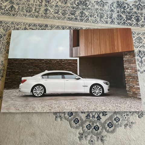 BMW 7-Serie F01/F02 Plakat