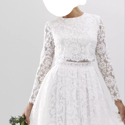 NY Asos Bridal Bryllupkjole, formellkjole, cocktailkjole str 36