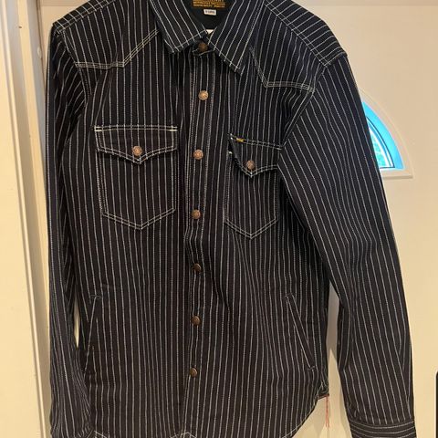 Iron Heart 12oz Wabash CPO Shirt - Indigo