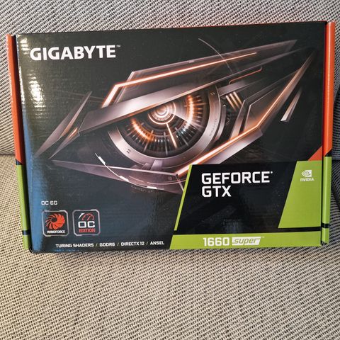 Gigabyte Geforce GTX 1660 Super 6GB