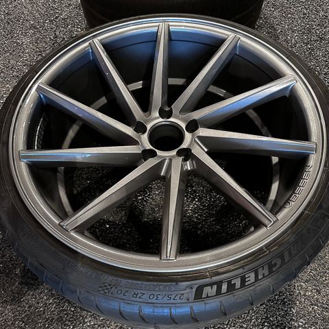 Ny-renoverte Vossen CV-T 20" til Audi R8 med 245/35-20 og 275/30-20"