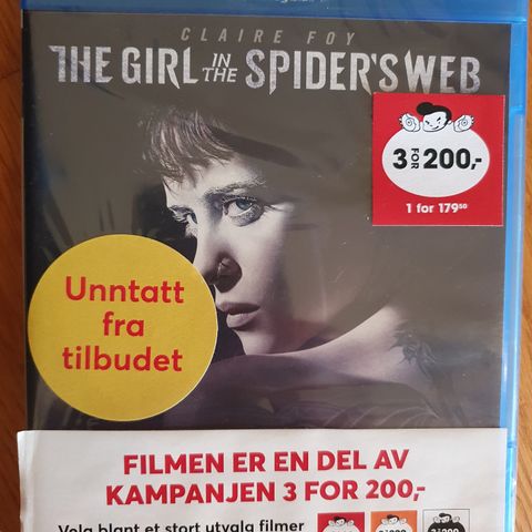 The GIRL IN THE SPIDER'S WEB.  I PLAST