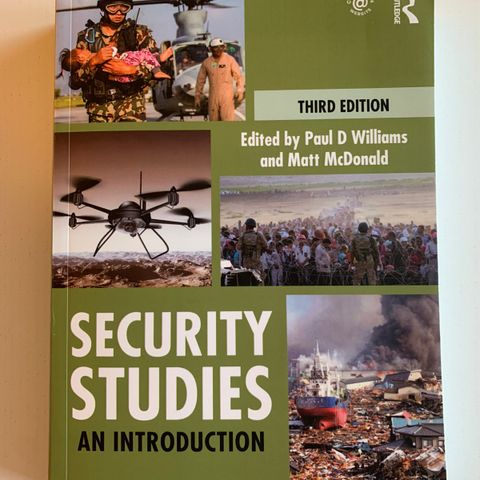 Paul D. Williams & Matt McDonald: Security Studies: An Introduction,  3. utgave