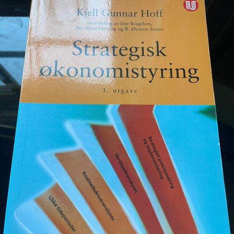 Strategisk økonomistyring, 3. utg. - Kjell Gunnar Hoff