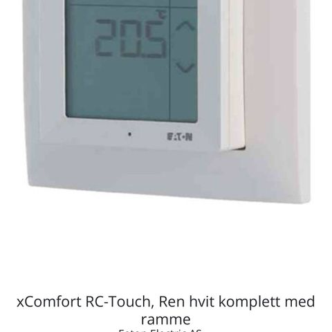 Room controller Touch / xComfort 4 stykk