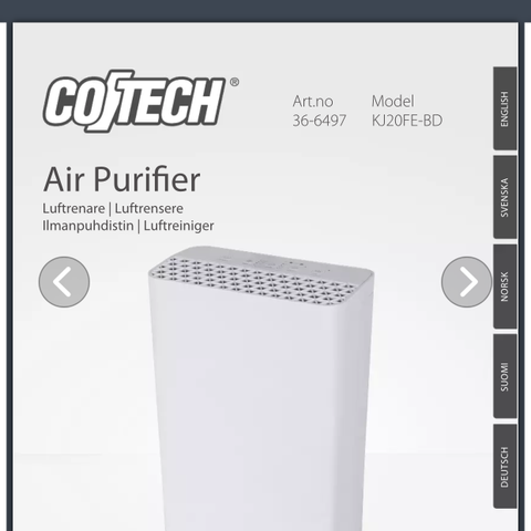 Cotech KJ20FE-BD Humidifier