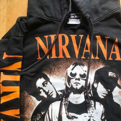 Vintage Nirvana genser fra slutten av 90-tallet