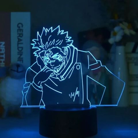 Jujutsu kaisen led statuer