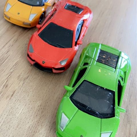 3 stk Lamborghini