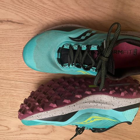 Saucony Peregrine 12 dame løpesko. Størrelse 38,5