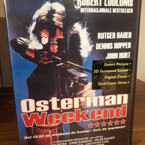 Osterman Weekend (norsk tekst) 1983 film DVD