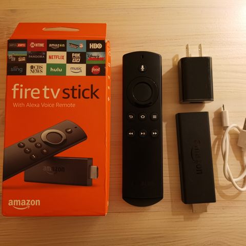 Amazon FireTV stick 2nd gen. med Alex voice remote