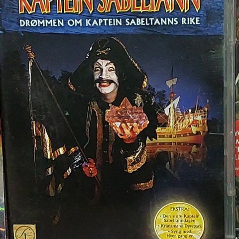 Kaptein Sabeltann - drømmen om Sabeltanns rike  DVD