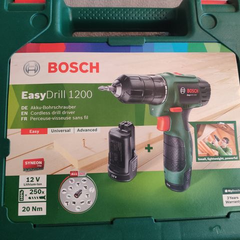 Nesten Ny Bosch easydrill