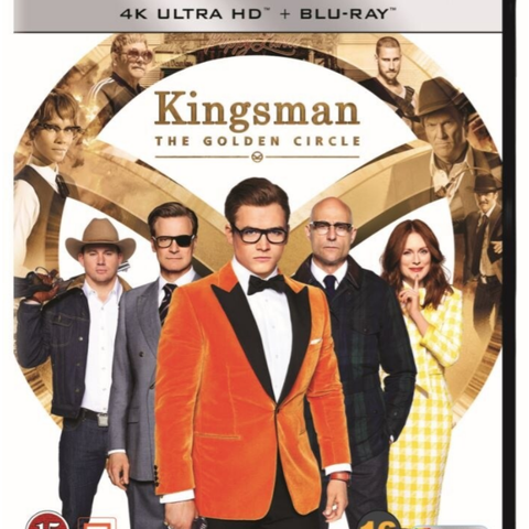 Kingsman: The Golden Circle 4K Ultra HD + 2K Blu-ray (forseglet)