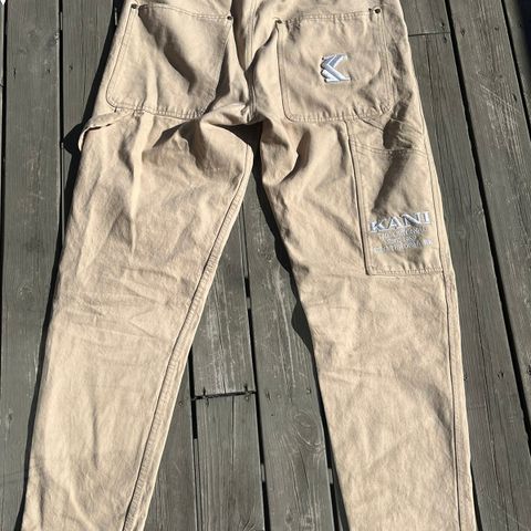 Vintage Karl Kani Bukse (BEIGE)