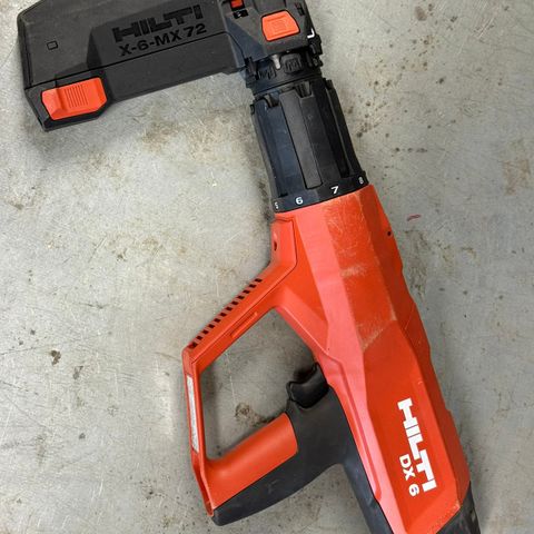 Hilti DX6 kit boltepistol