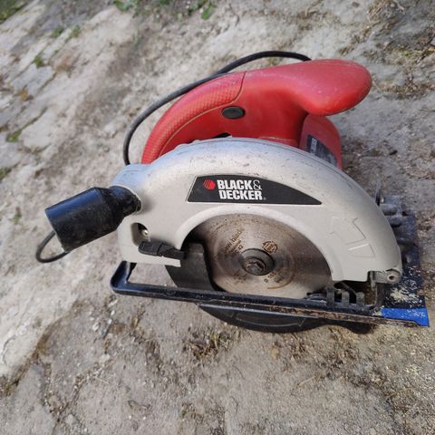 Black & Decker sirkelsag 1100 watt