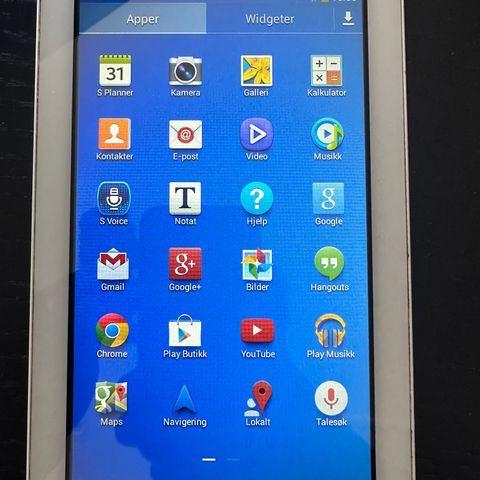 Samsung Galaxy Tab Pro SM-T320 og Samsung Galaxy Tab 3 KUN 1000 kr for begge.