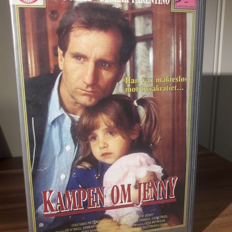 Kampen om Jenny (1990) VHS big box - Ed O'Neill