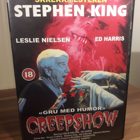 Creepshow (norsk tekst) 1982 film DVD - Stephen King