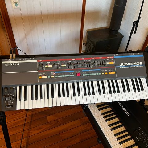 Roland JUNO-106 progammable polyphonic synthesizer