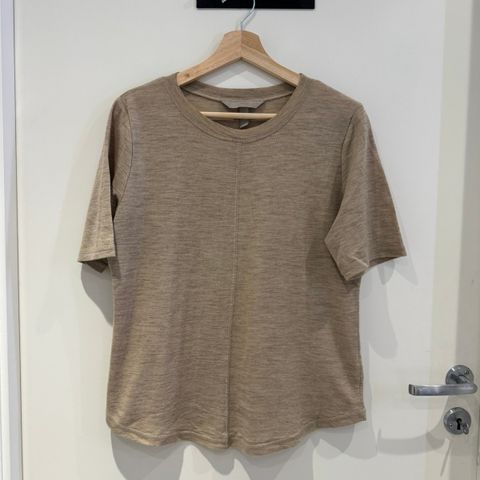 Beige ulltopp fra H&M Premium Collection